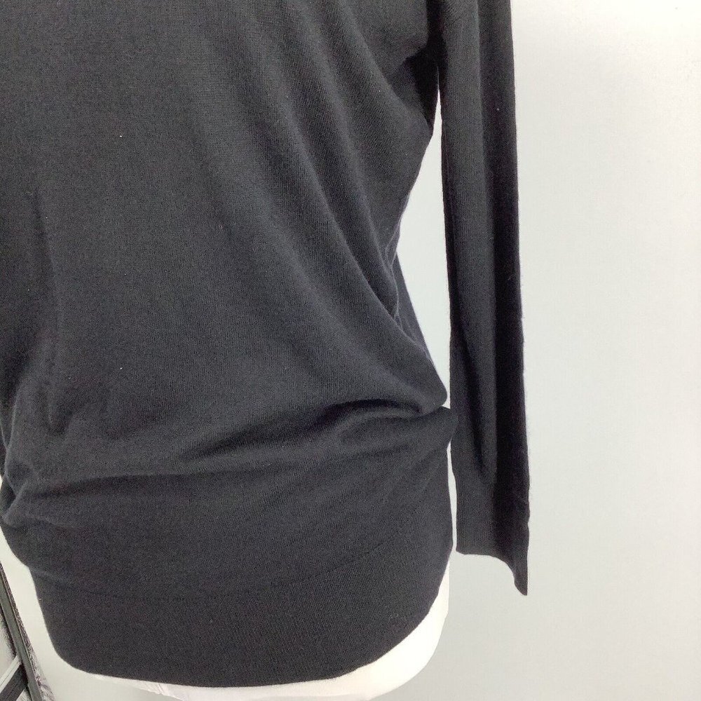 Splendid Women's Canarise Cut Out Shoulder Sweater Black SZ L Large New TOP - Picture 5 of 11